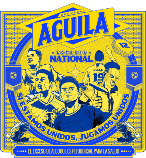 Lotería nacional Cerveza Aguila